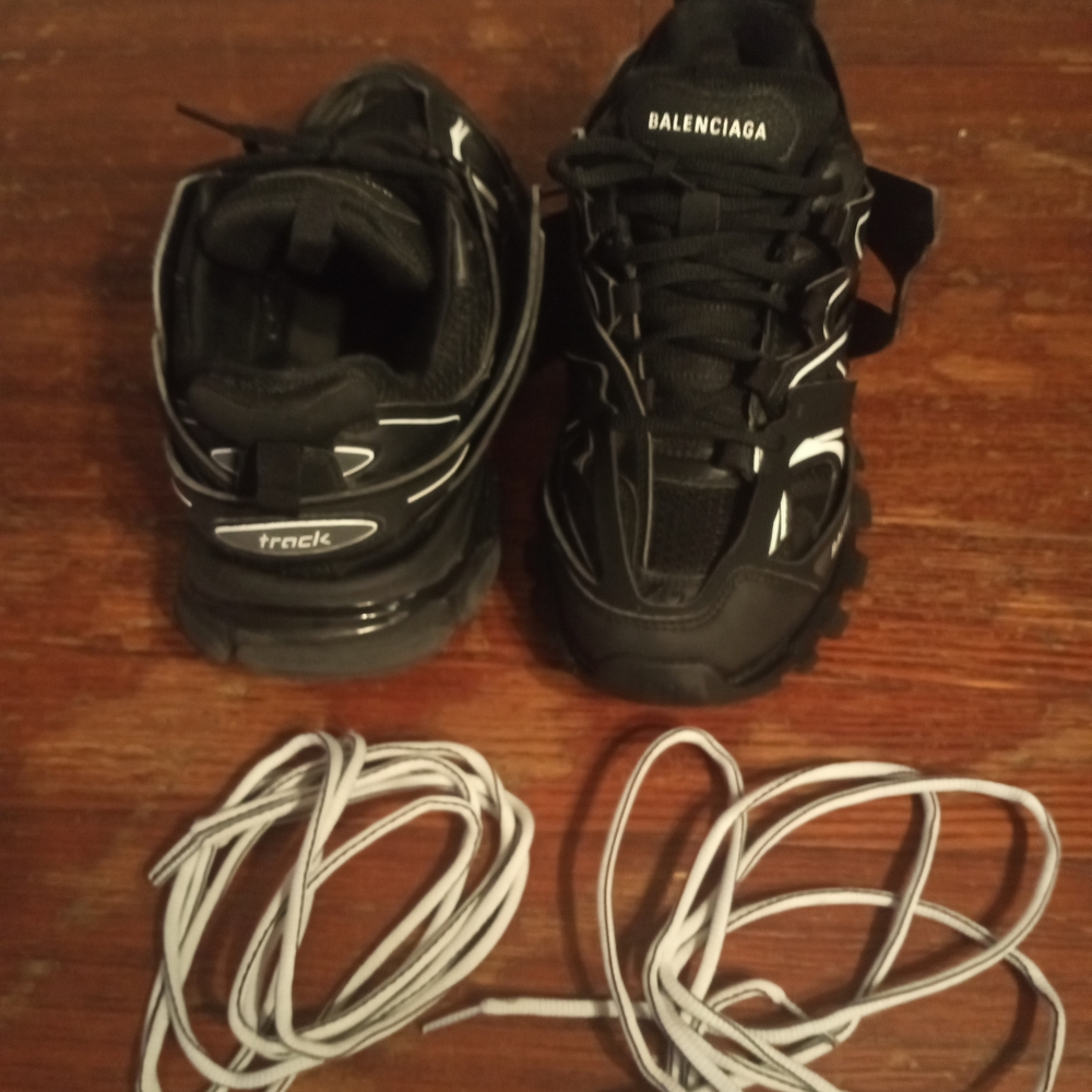 Balenciaga Black Track Sneakers